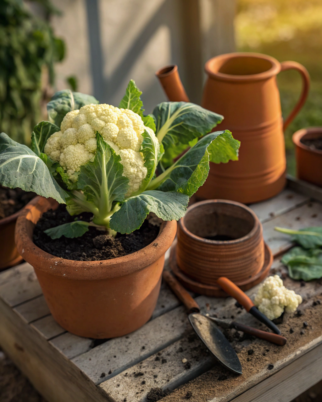 Cauliflower in Containers: How to Succeed in Small Spaces