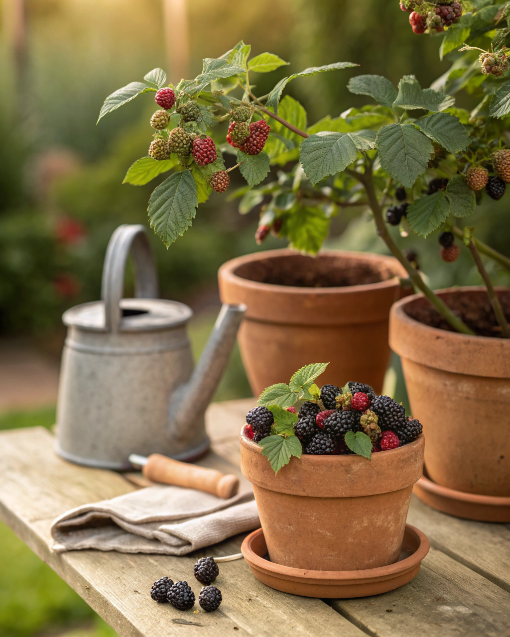 Grow Blackberries in Pots: The Best Compact Varieties