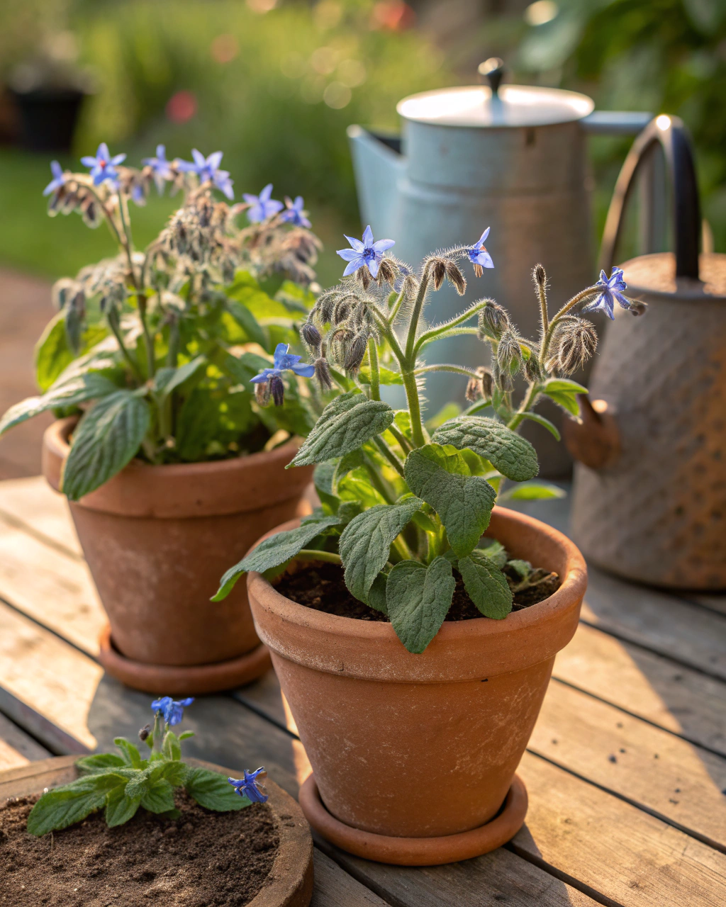 Grow Borage in Pots: Edible Flowers for Urban Gardens