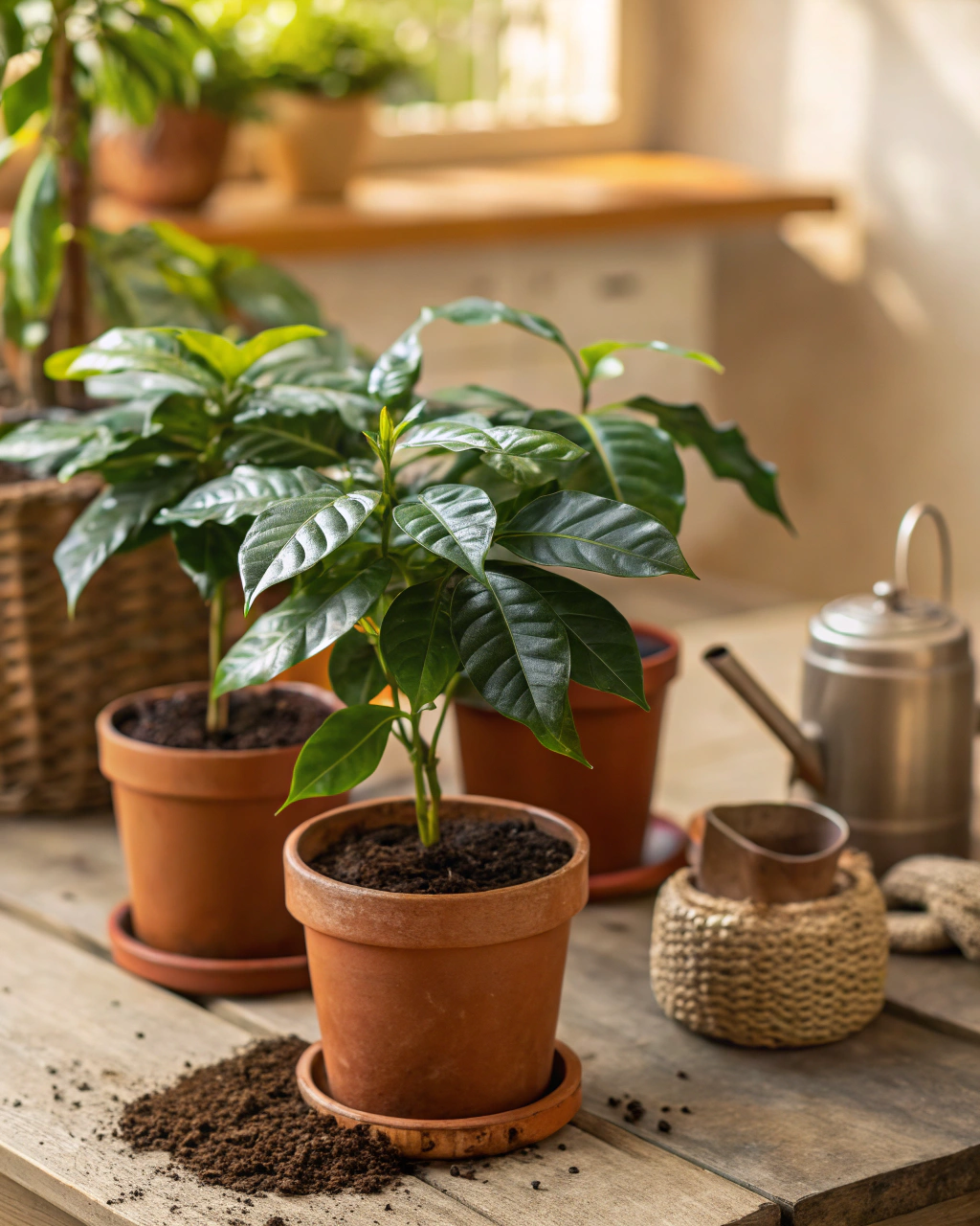 Grow Coffee Plants in Pots: A Mini Cafe at Home