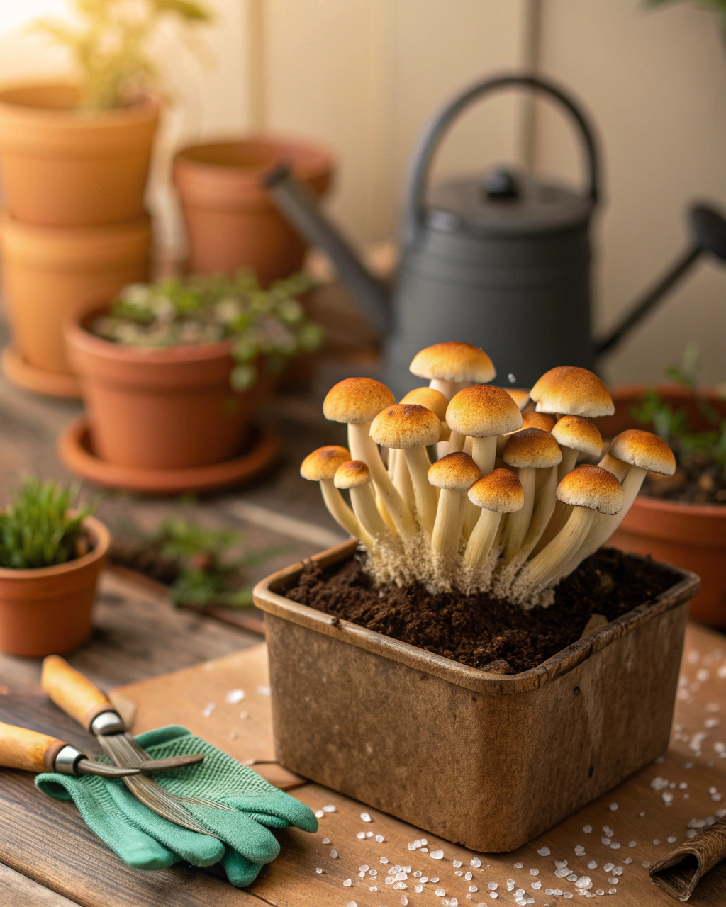 Grow Mushrooms Indoors: The Perfect Container Harvest
