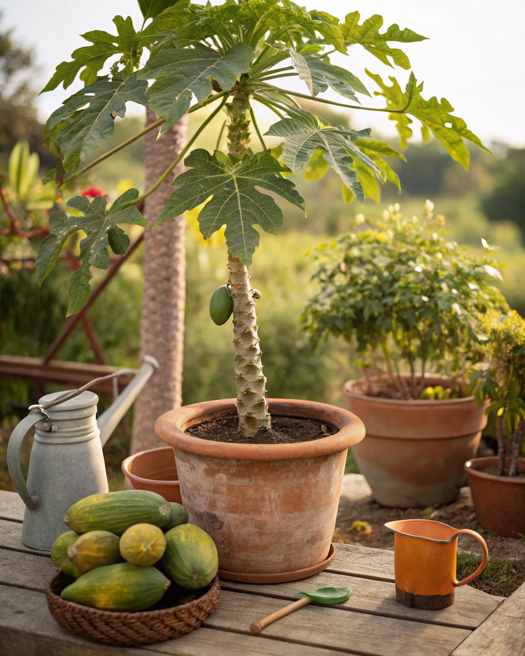 Grow Papayas in Pots for a Taste of the Tropics
