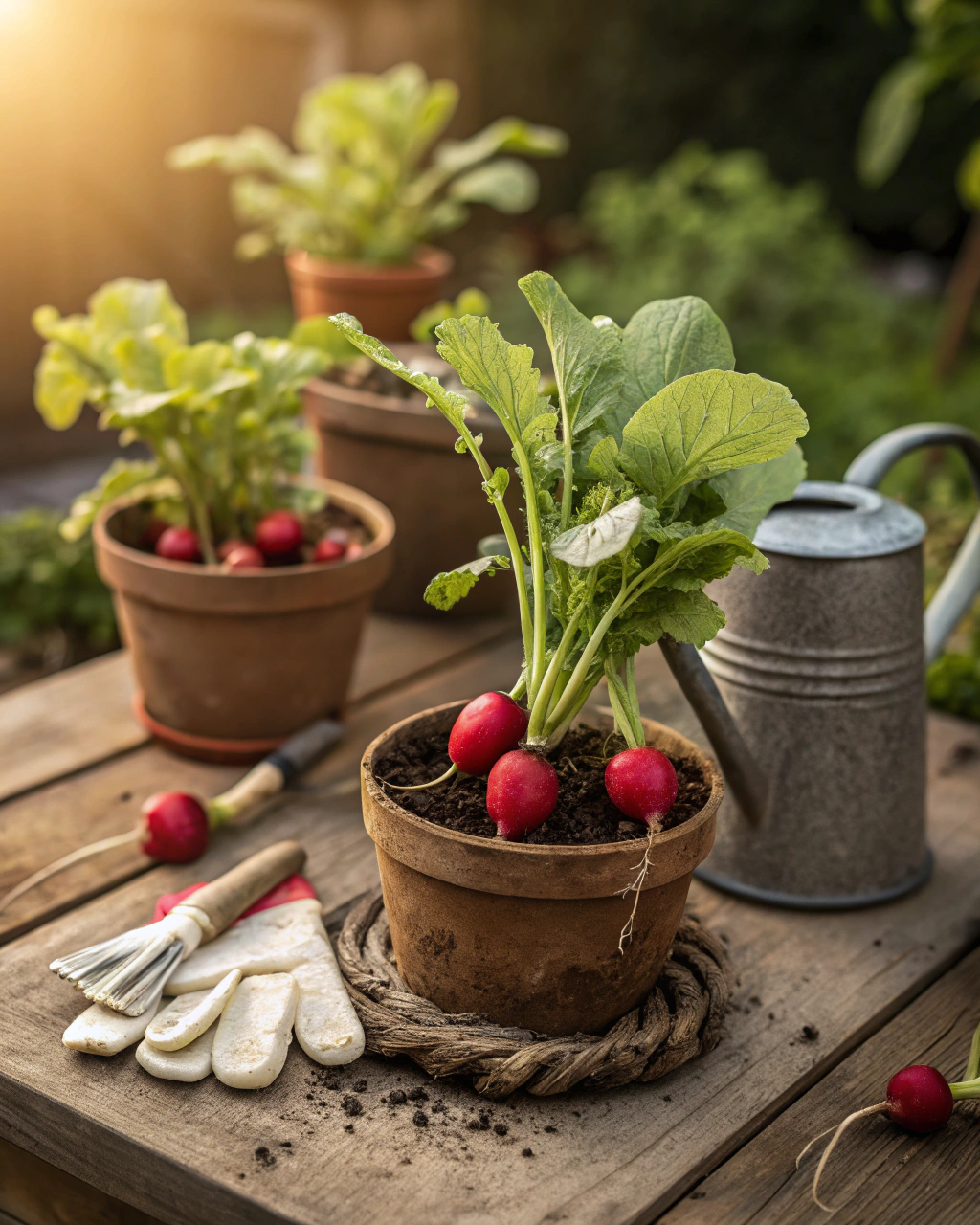 Grow Radishes in Pots in Just 30 Days!