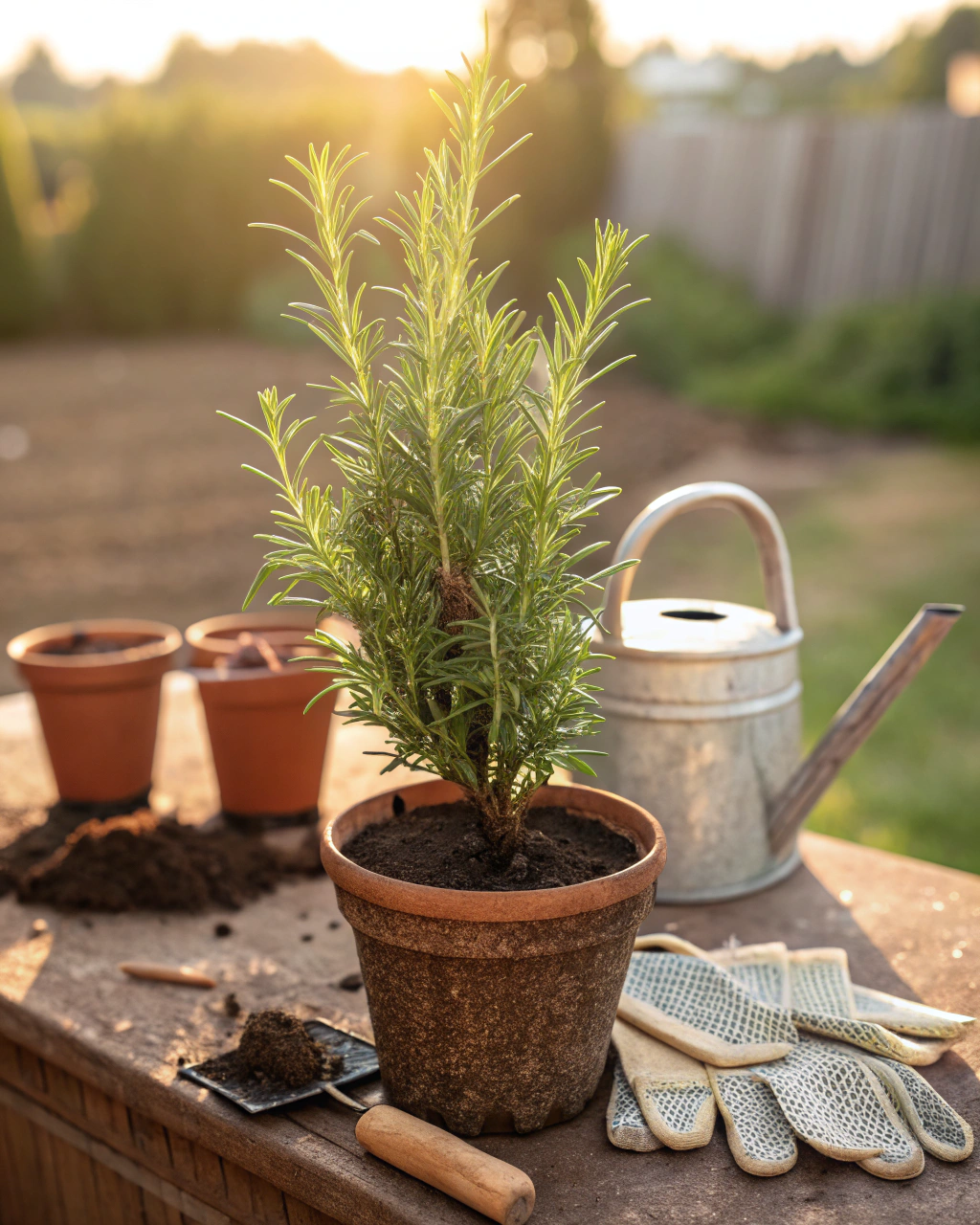 Grow Rosemary in Containers for Year-Round Aroma
