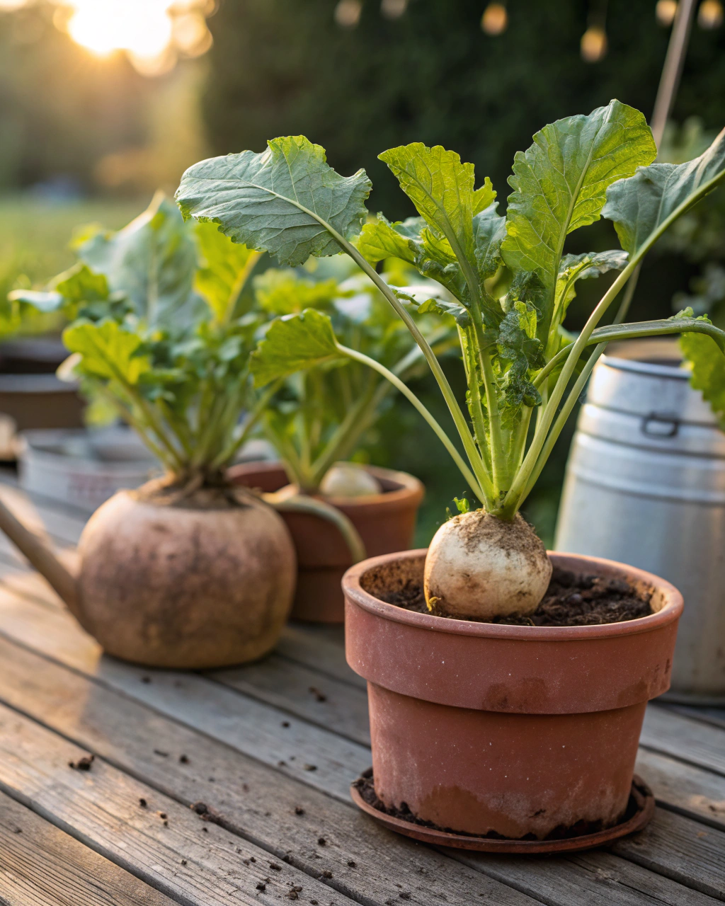 Grow Turnips in Pots for Fresh Autumn Harvests