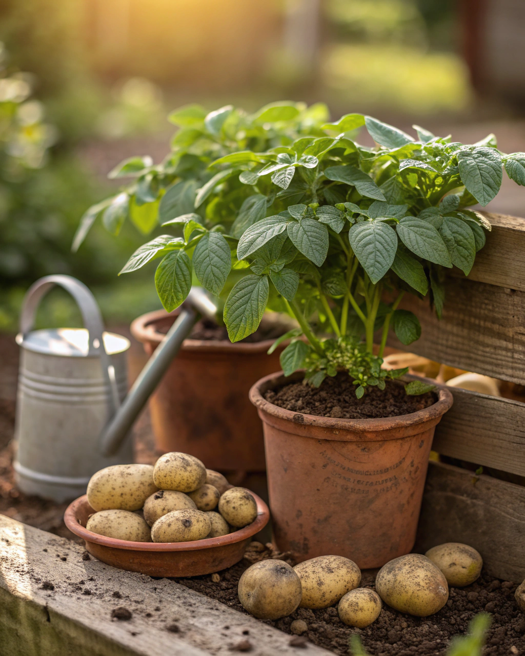 How to Cultivate Potatoes in Containers: Space-Saving Tricks