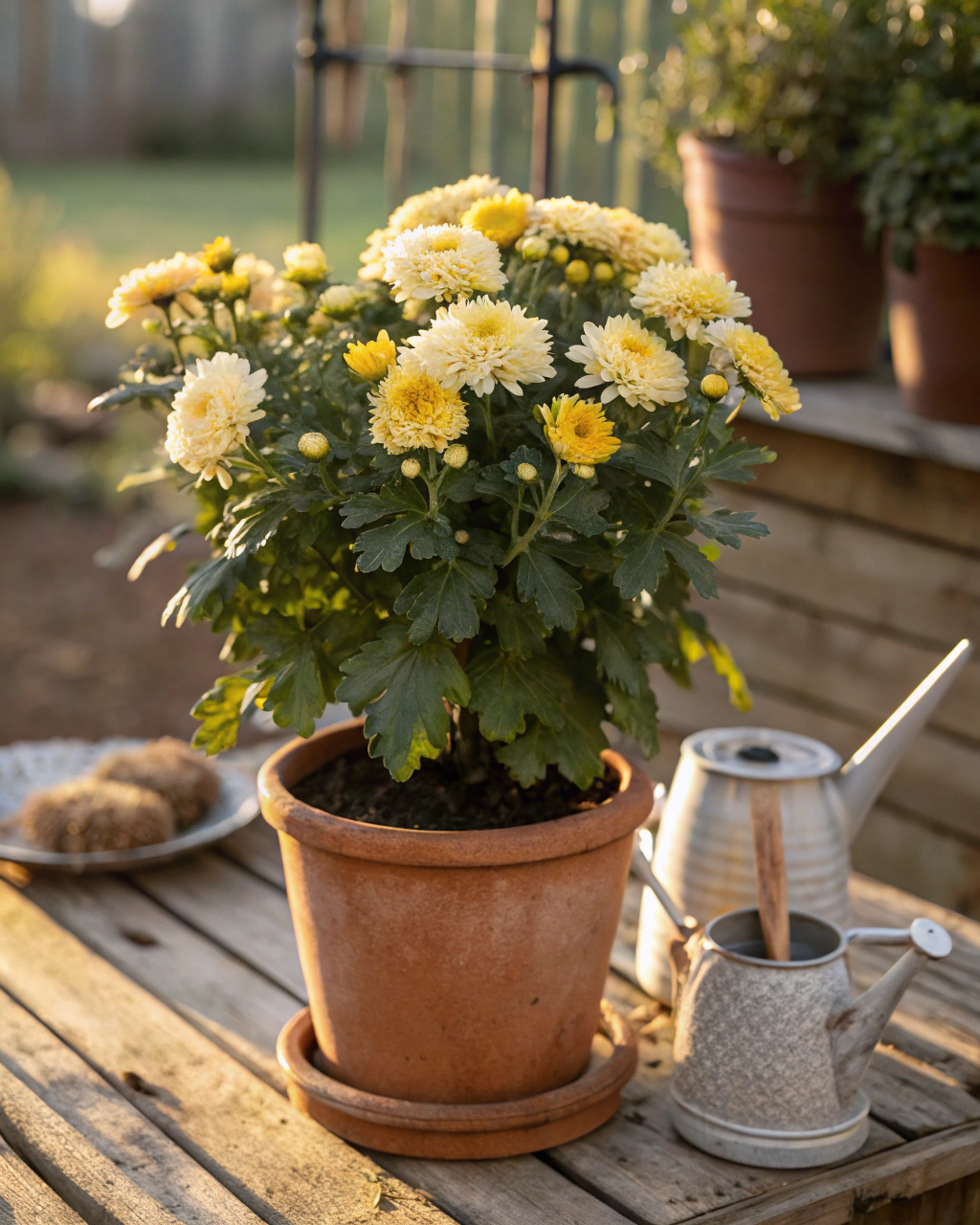How to Grow Chrysanthemums in Containers Indoors
