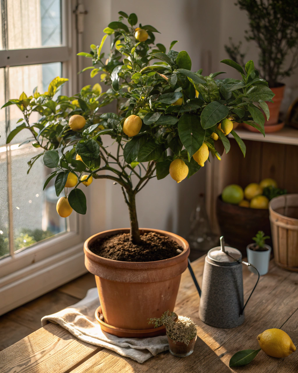 How to Grow Lemons in Pots Indoors All Year Long