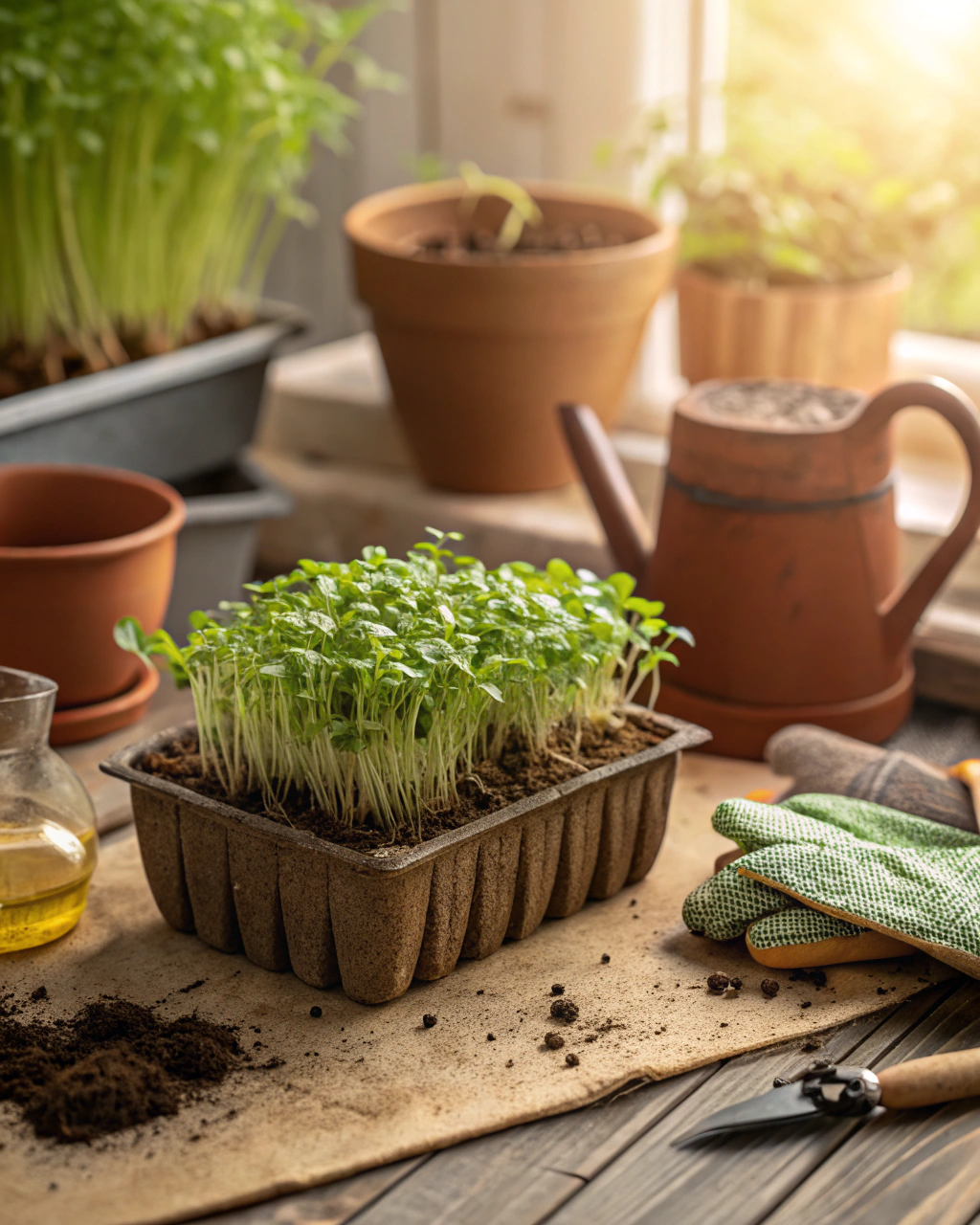 How to Grow Microgreens in Containers for Fresh Nutrition