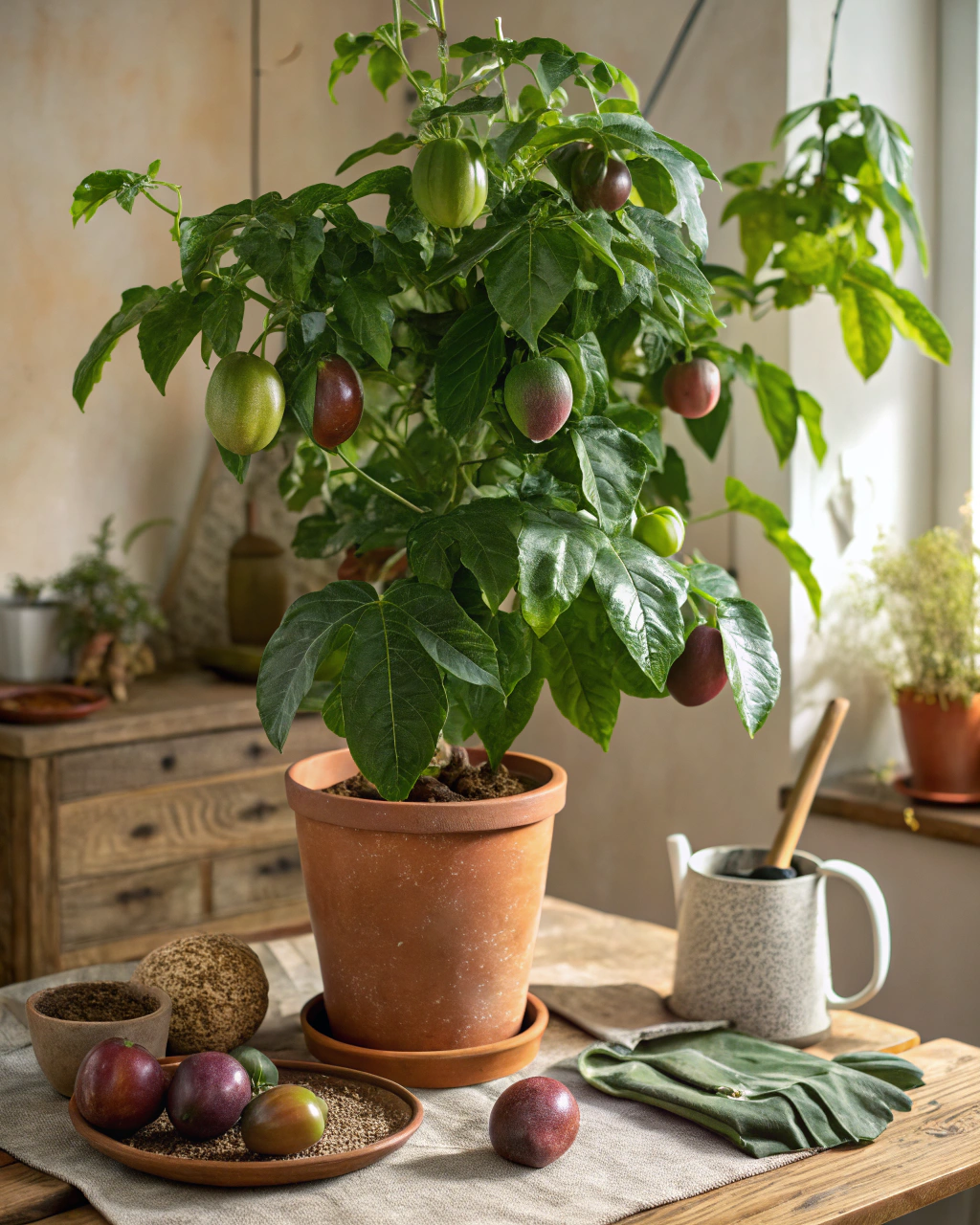 How to Grow Passionfruit in Containers Indoors