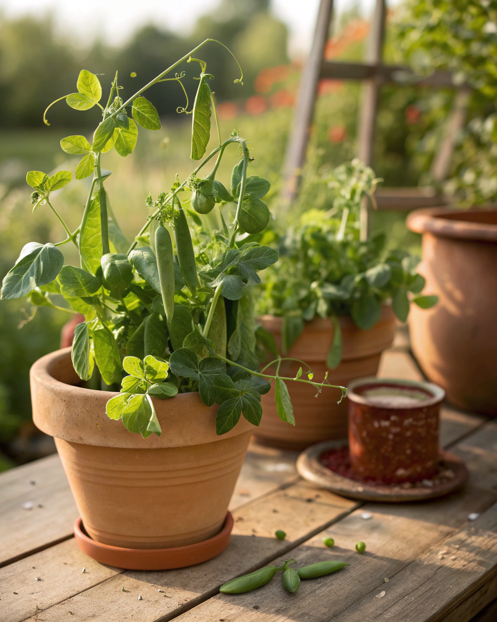 How to Grow Peas in Pots and Enjoy Fresh Sweet Pods