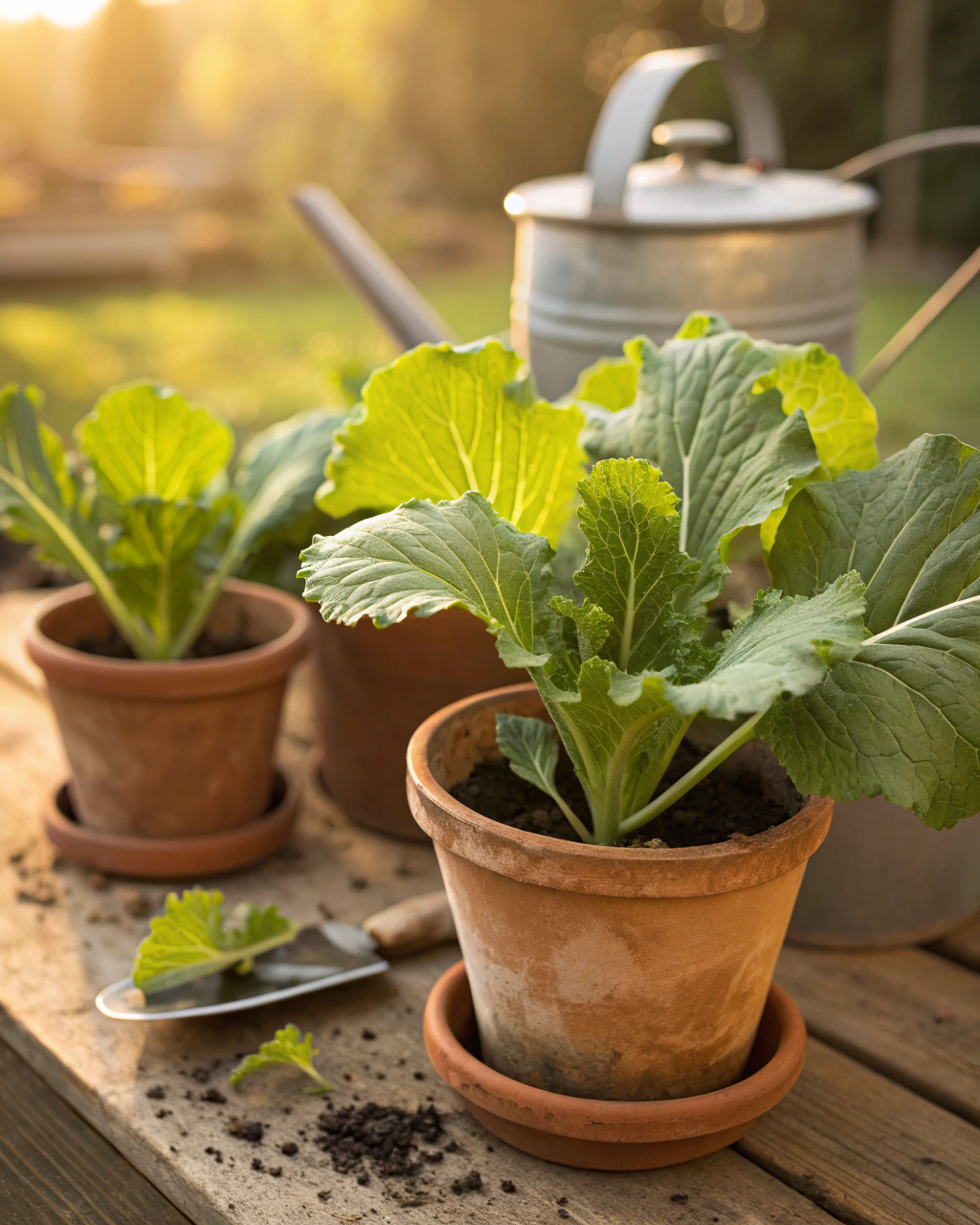 Mustard Greens in Pots: Fast-Growing and Flavorful