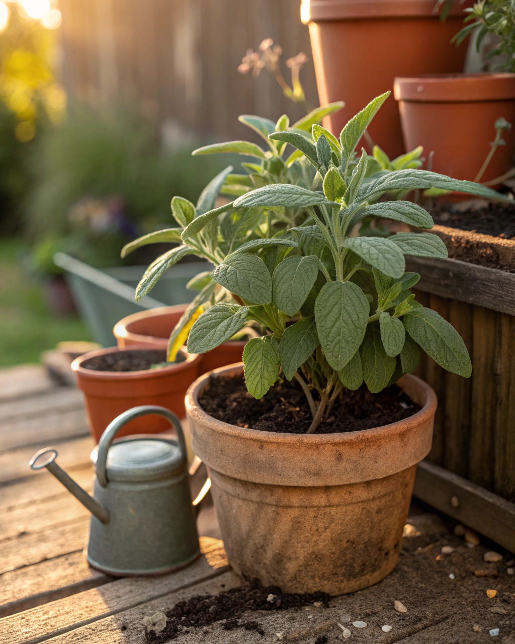 Sage in Containers: A Classic Herb for Compact Gardens