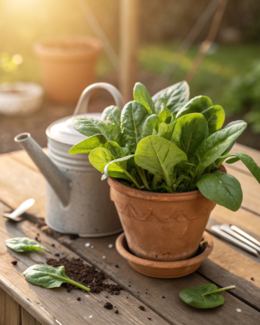 Spinach in a Pot: How to Harvest Fresh Leaves All Year Round