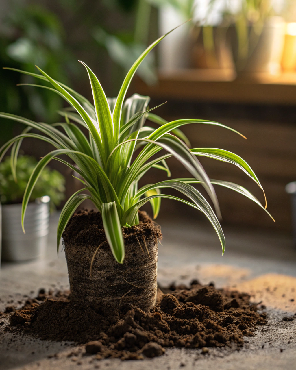 The Right Soil Mix for Spider Plants
