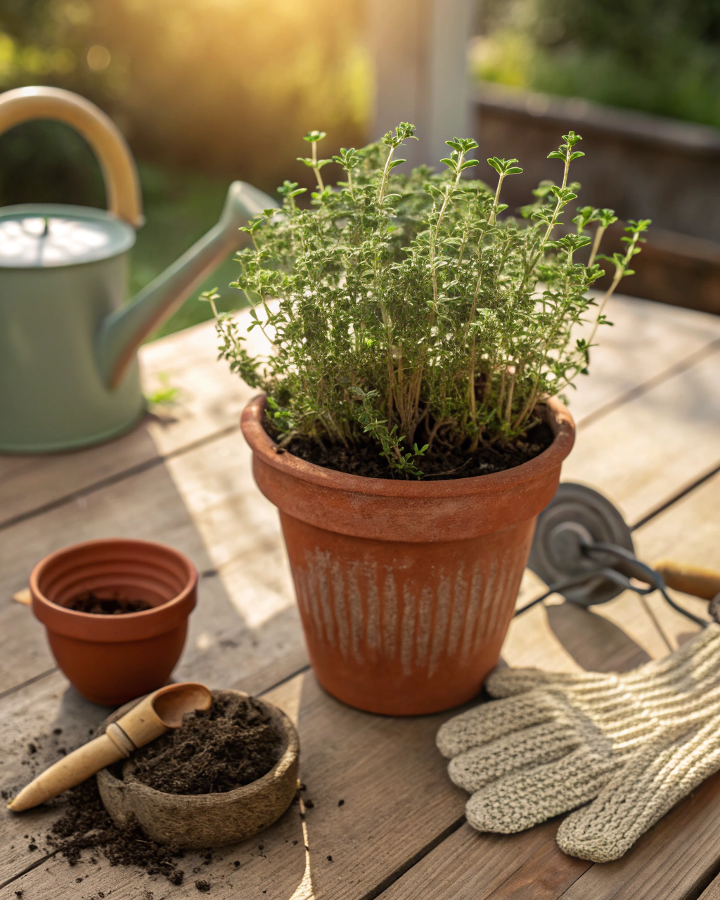 Thyme in Pots: Easy, Fragrant, and Perfect for Small Kitchens