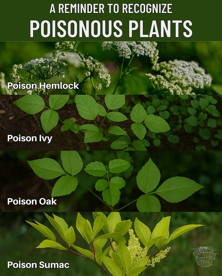 Toxic Plants to Be Aware Of While Gardening or Hiking
Some plants, such as poison ivy, poison oak, poison hemlock, and poison sumac, are commonly found in gardens, trails, and yards. These can cause skin irritation or severe health issues if touched or ingested.

 Outdoor safety tips:
 Learn how to identify harmful plants
 Teach children about plant safety
 Use gloves and long sleeves during yard work

Understanding your environment helps ensure safe and enjoyable time in nature.