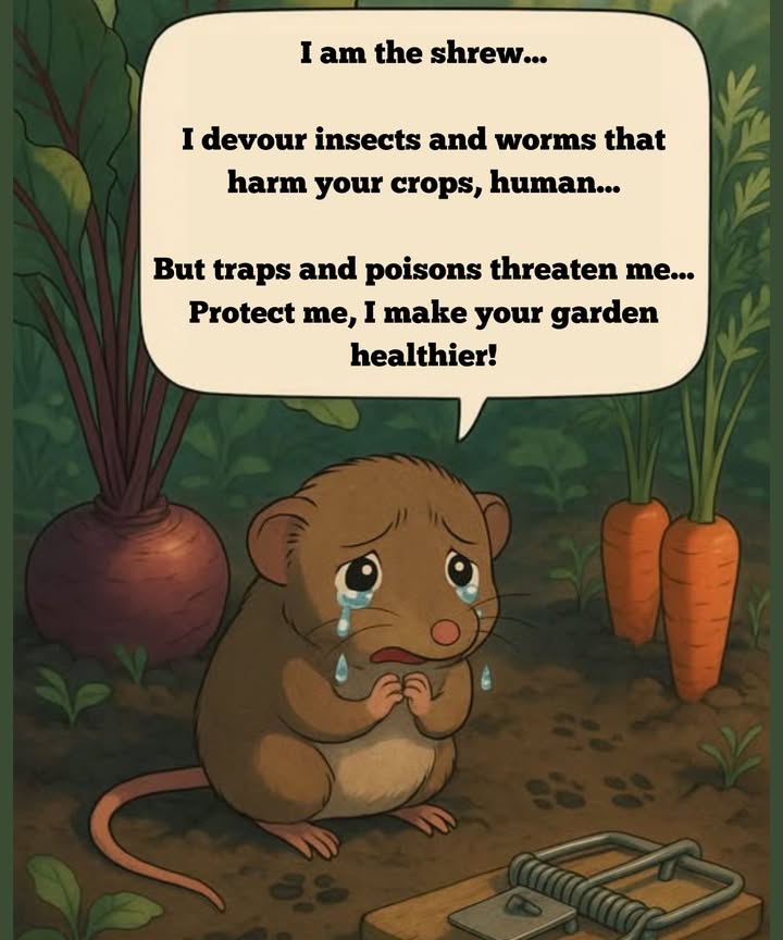 Poor shrew often mistaken for rats and mice