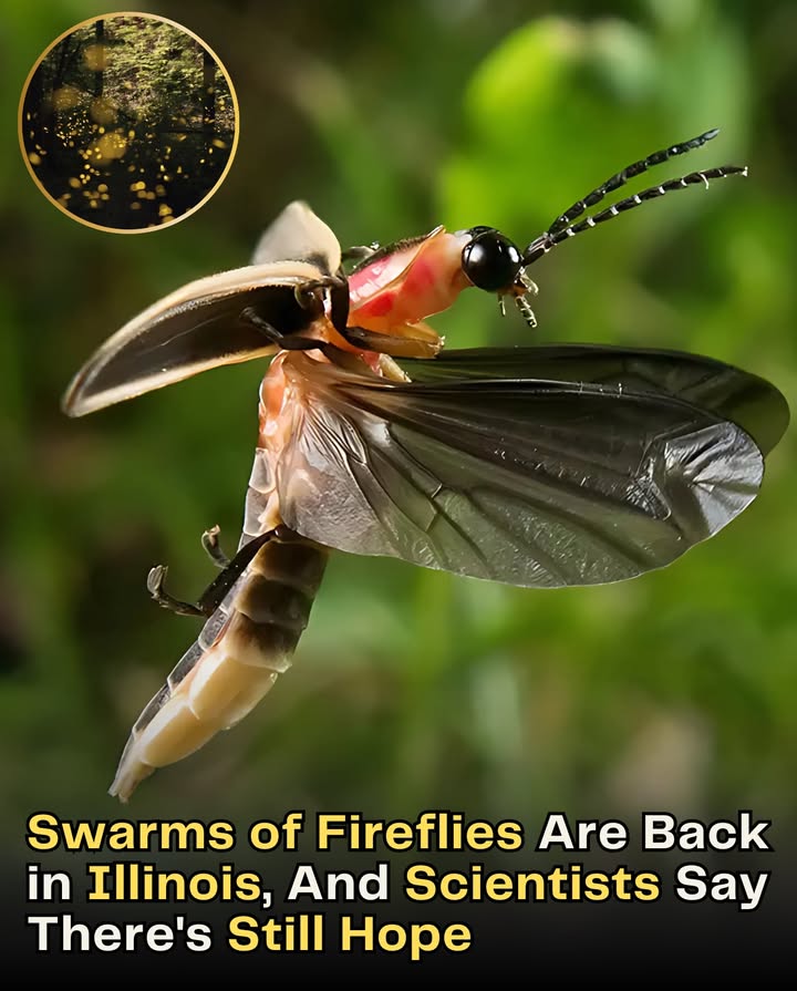 Fireflies Are Lighting Up Illinois This Summer
A rare glow of hope for these magical insects 

 Habitat loss, pesticides & light pollution threaten their survival
 179 U.S. specieseach needing specific environments
 But sightings across the state signal theyre not gone yet

 Help protect them: avoid lawn chemicals, reduce night lighting, preserve leaf litter

 Citizen science projects like Firefly Watch are key to saving them