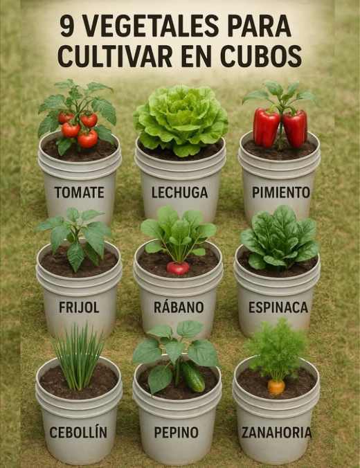 9 vegetales para cultivar Juntos 凌塞