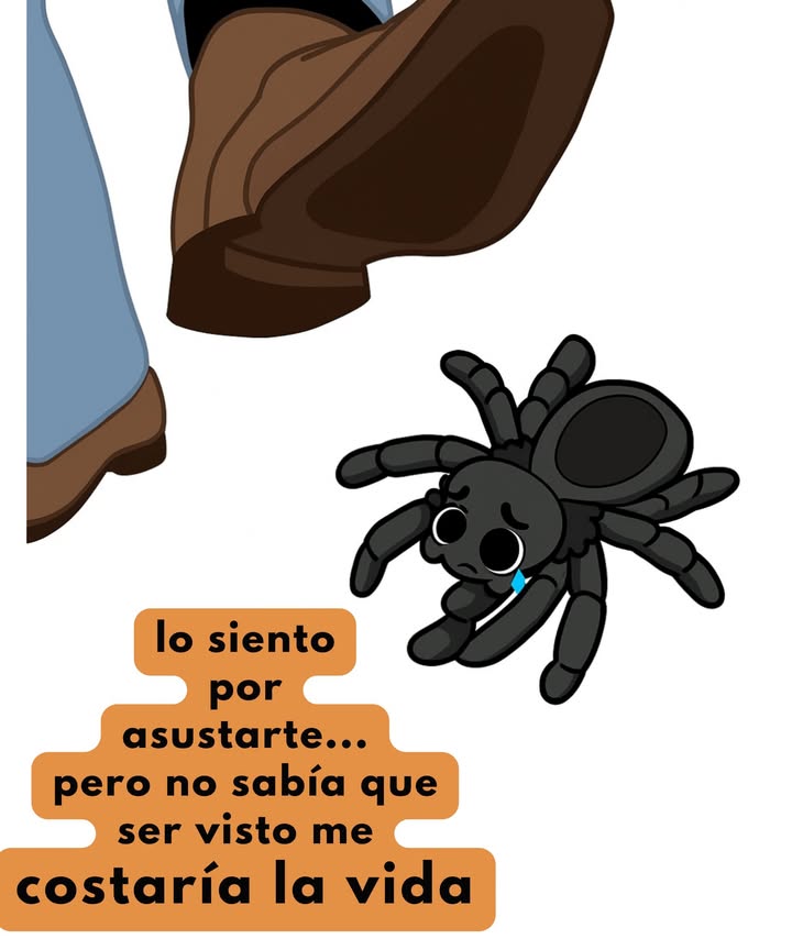 las arañas evitan a los humanos y no son peligrosas en la mayoría de los casos 

si ves una en interiores, relocalízala con calma en lugar de matarla

no están aquí para hacerte daño  solo están tratando de vivir. sé amable con todos 勺