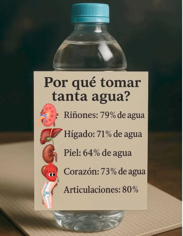Sabías que la hidratación es clave para tu bienestar?  La cantidad ideal de agua que debes beber se basa en tu peso corporal. Una regla general es consumir entre 30 a 35 ml de agua por kilogramo. 

 Si pesas 70 kg:
– 70 kg x 30 ml = 2.1 litros
– 70 kg x 35 ml = 2.45 litros

 Esto significa que deberías beber entre 2.1 y 2.45 litros al día. Recuerda también considerar tu actividad física, el clima, y tu dieta.

 Tips para mantenerte hidratado:
– Lleva una botella de agua contigo.
– Usa recordatorios en tu teléfono.
– Consume frutas y verduras ricas en agua como sandía y pepino.

Cuida tu salud y mantente hidratado! 磻