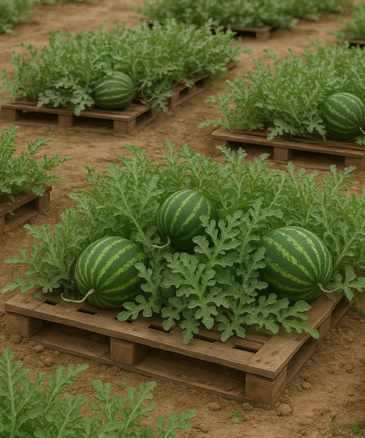 Why Using Pallets Is a Smart Way to Grow Watermelons 

Growing watermelons on pallets comes with some great benefits. By lifting the soil and vines off the ground, pallets improve airflow and drainage, which helps keep excess moisture away. They also naturally trap warmth, giving watermelon roots the cozy environment they thrive in.

The biggest advantage? Keeping the fruit off the ground helps avoid rot, pest damage, and oddly shaped melons. Its a clever method, especially for small spaces or gardens with dense, wet soil.