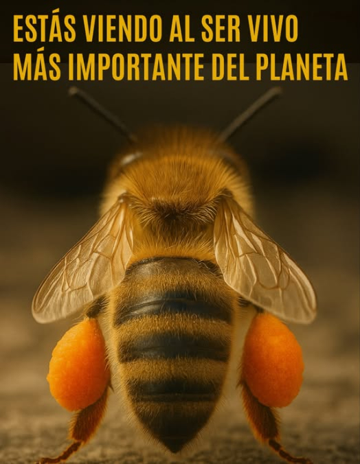 ESTÁS VIENDO AL SER VIVO
MÁS IMPORTANTE DEL PLANETA