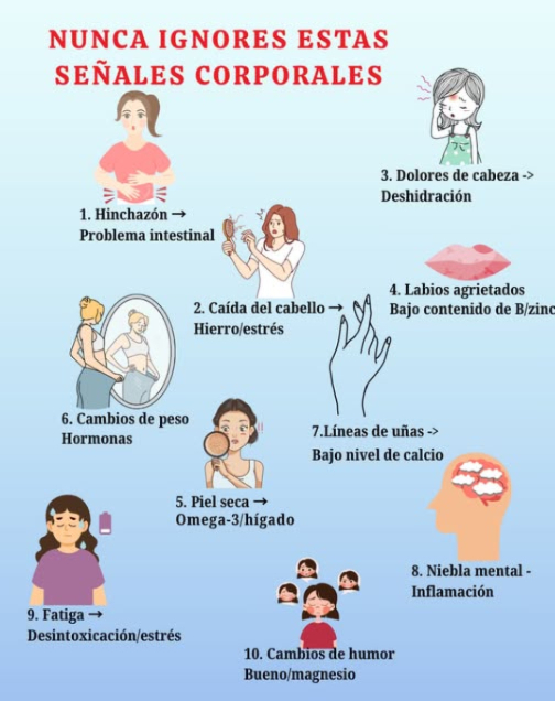 NUNCA IGNORES ESTAS SEÑALES DEL CUERPO