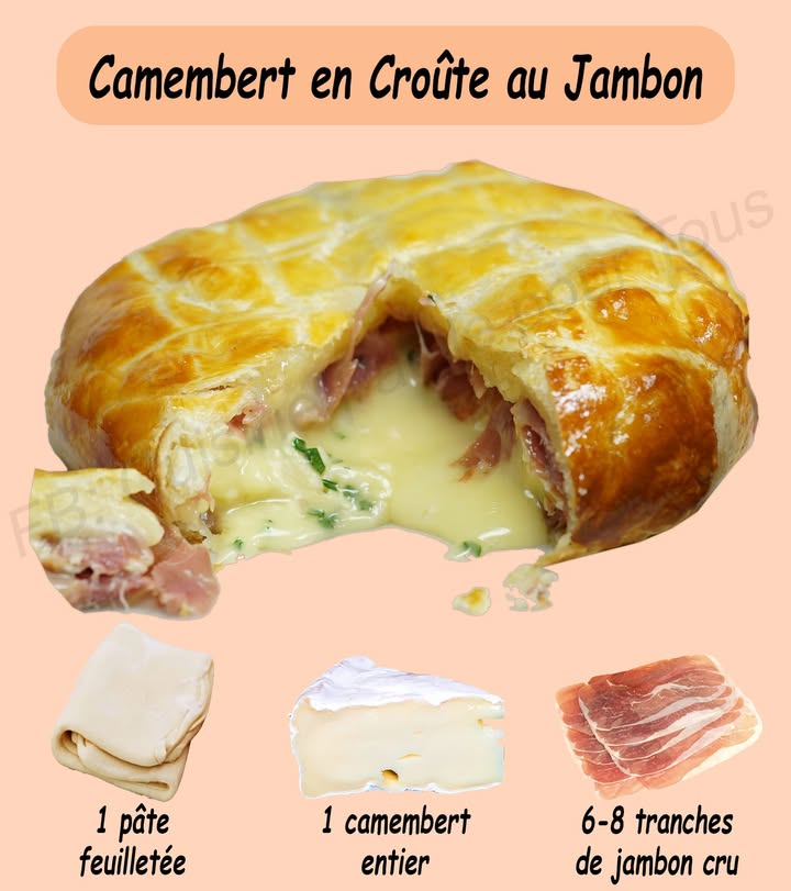 Camembert en Croûte au Jambon 燎肋