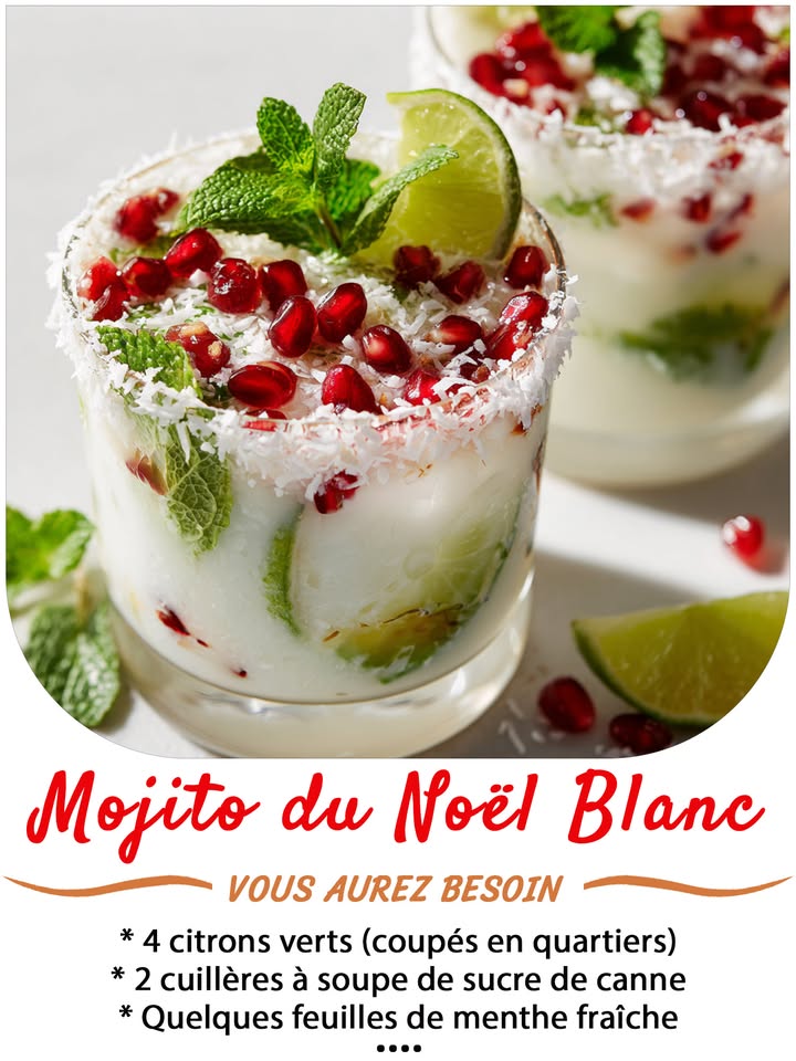 Mojito du Noël blanc 
.
.
#fblifestyle