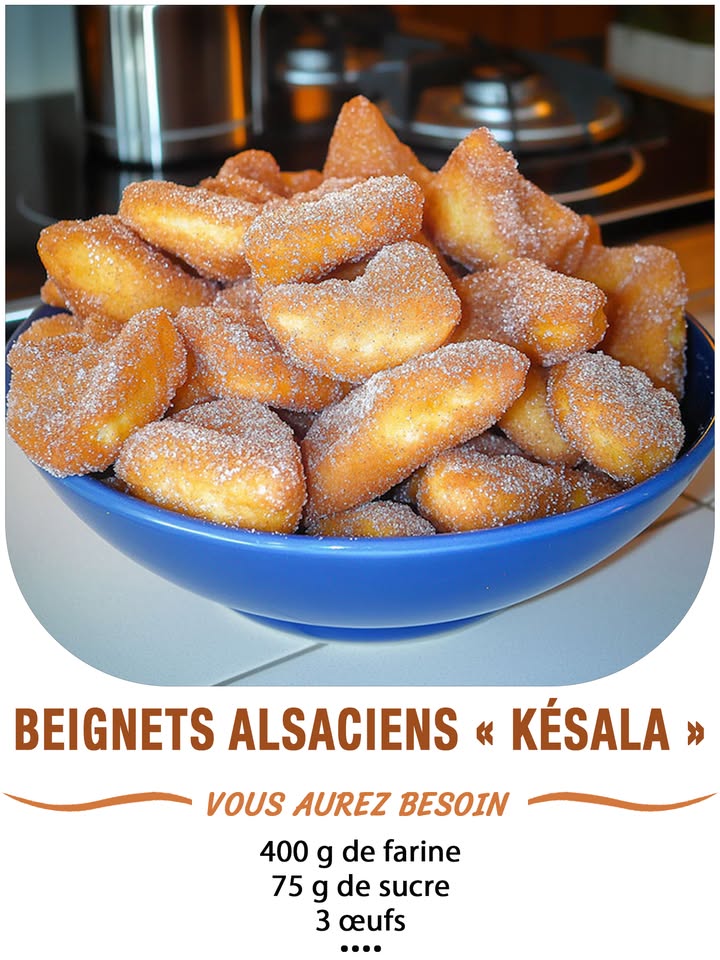 Beignets Alsaciens  Kesala  Une Douceur Croustillante et Fondante