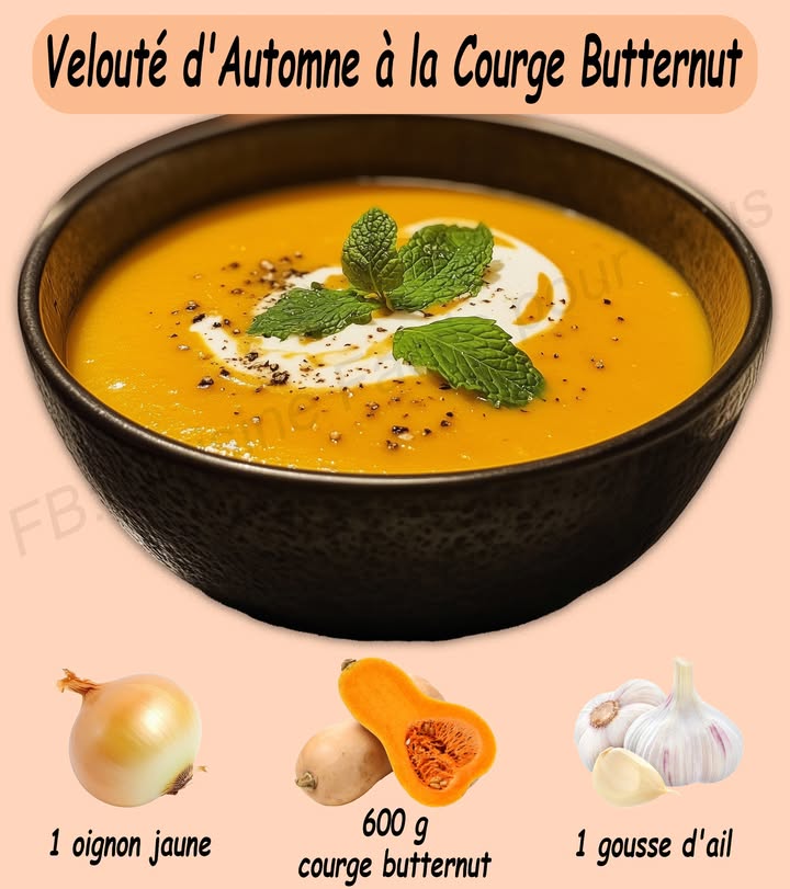 Velouté dAutomne à la Courge Butternut 北