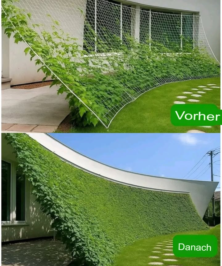 Erstellen Sie einen grünen Vorhang: Schritt-für-Schritt-Anleitung für eine natürliche Frischeoase

Pflanzen clever auswählen: Kletterpflanzen wie Jasmin, Passionsblume, Efeu oder Jadepflanze passen sich gut ans Klima an, verschönern den Raum und reinigen die Luft.

Stabile Kletterhilfe anbringen: Rankgitter, Seile oder gespannte Schnüre bieten den Pflanzen sicheren Halt und fördern ihr gleichmäßiges Wachstum.

Boden optimal vorbereiten: Reichhaltige, durchlässige Erde mit Kompost verbessert die Nährstoffversorgung und lässt den Wurzeln genug Platz zur Ausbreitung.

Junge Pflanzen setzen: Junge Triebe am Fuß der Rankhilfe pflanzen und auf die Bedürfnisse jeder Art achten, damit sie kräftig und harmonisch gedeihen.