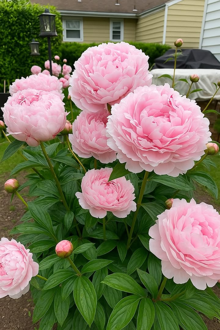 Schön und duftend  

Pfingstrosen sind Blumen, die durch ihre majestätische Schönheit und ihren intensiven Duft hervorstechen. Ihre auffälligen Blütenblätter und kräftigen Stiele machen sie zu einer der dekorativsten Pflanzen für den Garten.