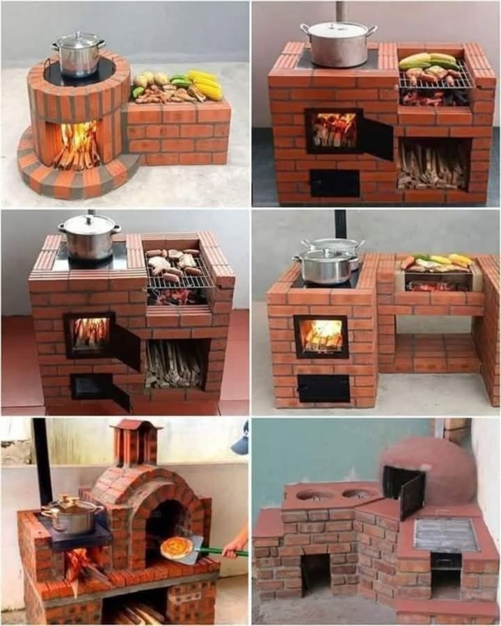 Outdoor-Küche aus Ziegelsteinen selber bauen: Praktisch, robust und vielseitig 

Eine eigene Outdoor-Küche im Garten ist ein Traum vieler Hobbygärtner und Grillfreunde. Mit einer stabilen Konstruktion aus Ziegelsteinen lässt sich dieser Traum einfach, günstig und dauerhaft umsetzen. Das gezeigte Modell vereint Holzofen, Grill und Spülbecken in einer kompakten Bauweise  perfekt für lange Sommerabende mit Familie und Freunden.

Vorteile einer Outdoor-Küche aus Ziegeln

Robust und langlebig: Ziegel halten Hitze, Kälte und Feuchtigkeit stand.

Multifunktional: Kochen, grillen und spülen an einem Platz.

Pflegeleicht: Einfach zu reinigen und wetterbeständig.

Nachhaltig: Keine Stromkosten, da Holz als Brennstoff genutzt werden kann.

Individuell erweiterbar: Die Konstruktion lässt sich nach Bedarf anpassen.

Aufbau und Maße

Die Outdoor-Küche besteht aus drei Hauptelementen:

Holzofen links

Höhe: 90 cm

Breite: 60 cm

Mit Tür für das Feuerholz und Kochfläche für Töpfe und Pfannen.

Grillfläche Mitte

Höhe: 60 cm

Breite: 75 cm

Ideal für Fleisch, Fisch und Gemüse.

Spülbecken rechts

Breite: 60 cm

Höhe: 60 cm

Mit Wasserhahn und Abfluss, um bequem Geschirr zu spülen.

Materialien für den Bau

Rote Ziegelsteine oder Betonsteine

Hitzebeständiger Mörtel

Gusseiserne Türen und Grillroste

Edelstahlspüle mit Wasserhahn

Abflussrohr für die Spüle

Optional: Arbeitsplatte aus Naturstein oder Fliesen

Schritt-für-Schritt-Anleitung

Fundament vorbereiten: Einen stabilen, ebenen Untergrund schaffen z. B. Betonplatte.

Ofen bauen: Ziegel in mehreren Lagen aufsetzen, Feuerkammer einplanen und mit feuerfestem Material auskleiden.

Grill einsetzen: Eine Aussparung für die Glut anlegen, Grillrost darüber befestigen.

Spülbereich gestalten: Platz für die Spüle lassen, Wasseranschluss installieren und Abflussrohr anschließen.

Fugen verfugen und trocknen lassen: Mindestens 48 Stunden aushärten lassen, bevor die Küche benutzt wird.

Nutzung und Pflege

Regelmäßig reinigen, vor allem Grillrost und Spüle.

Bei starkem Regen empfiehlt sich eine Abdeckung, um die Küche zu schützen.

Feuerstelle nach dem Kochen vollständig löschen.

Holz trocken lagern, damit es gut brennt.

Fazit

Mit einer Outdoor-Küche aus Ziegelsteinen schaffst du dir nicht nur eine Kochgelegenheit, sondern einen echten Treffpunkt im Garten. Ob zum Grillen, Kochen oder gemütlichen Beisammensein  diese selbstgebaute Küche ist praktisch, langlebig und ein echter Hingucker.