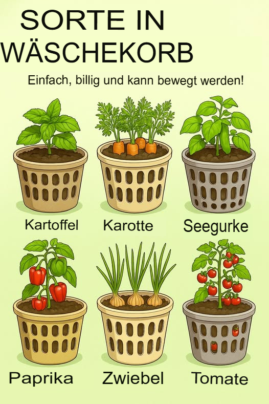 Einfach und lecker: 9 Gemüse, die du problemlos auf der Fensterbank ziehen kannst

1 Tomaten
Wähle die Kirschtomaten  sie sind robust und färben deinen Raum fröhlich rot. Stelle sie an ein sonniges Fenster und halte die Luft feucht.

2 Paprika
Paprika lieben Wärme und nährstoffreichen Boden. Gieße regelmäßig und stelle sie an einen warmen, sonnigen Platz.

3 Zwiebeln
Zwiebeln gedeihen gut in kleinen Töpfen. Pflanze die Zwiebeln leicht vertieft und gieße sie sparsam, damit sie nicht faulen.

4 Spinat
Spinat wächst schnell und mag halbschattige Standorte. Du kannst ihn das ganze Jahr über ernten  regelmäßiges Gießen ist wichtig.

5 Salat
Ideal für flache Töpfe, wächst das ganze Jahr. Pflanze verschiedene Sorten für eine bunte Salatvielfalt!

6 Rote Bete
Braucht einen tiefen Topf und lockeren Boden. Gieße gleichmäßig und entferne Unkraut, um eine reiche Ernte zu sichern.

7 Erbsen
Verwende Rankhilfen, damit die Erbsen hochklettern können. Halte den Boden feucht und schaffe eine stabile Unterstützung.

8 Kleinwüchsige Paprika
Wähle kompakte Sorten, die auch in kleinen Töpfen gut gedeihen. Vollsonne sorgt für süße Früchte!

9 Auberginen
Bevorzugen kleine Töpfe, viel Sonne und gegen leichten Regenschauer sind sie auch weniger empfindlich. Stelle sie an einen warmen Platz.