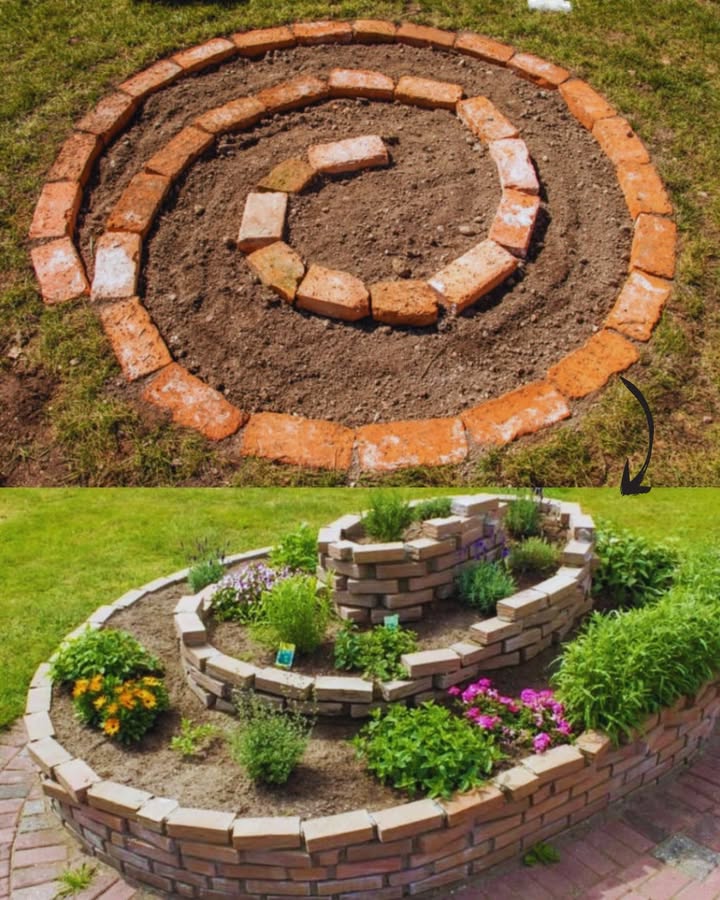 Warum eine Kräuterspirale bauen? 

Cleveres Flächenmanagement
Mit ihrem vertikalen Aufbau nutzt die Spirale kleine Flächen optimal aus  perfekt für Gärten mit wenig Platz.

Natürliche Vielfalt an Wachstumsbedingungen
 Oben: trocken & sonnig  ideal für Rosmarin, Thymian
 Mitte: mäßig feucht  perfekt für Salbei, Schnittlauch
 Unten: feucht & schattig  bestens für Basilikum, Minze

Optimale Wasserverteilung
Das Wasser fließt nach unten und versorgt jede Kräuterzone entsprechend ihres Bedarfs.

Ein optischer Hingucker
Die Spiralenform bringt Struktur in den Garten und macht die Kräuter zum dekorativen Mittelpunkt.

Lebensraum für Nützlinge
Blühende Kräuter locken Bienen, Schmetterlinge und andere hilfreiche Insekten an.

Bequemer Zugriff
Durch die unterschiedlichen Höhen ist Ernten und Pflegen angenehm und rückenschonend.

Wasser sparen leicht gemacht
Die Form reduziert Verdunstung und leitet Feuchtigkeit gezielt dorthin, wo sie gebraucht wird.

Im Einklang mit der Natur
Hergestellt aus recycelten Materialien, fördert Biodiversität und folgt ökologischen Prinzipien.