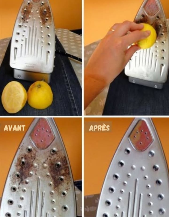 Nettoyage naturel du fer à repasser vapeur 
林 Matériel
 Citron  Dissout le calcaire
 Bicarbonate  Nettoie sans rayer
 Vinaigre blanc  Décompose les saletés
 Chiffon doux, eau, coton-tige
1 Solution de nettoyage
Mélanger 1 part eau  1 part vinaigre  1 c. à s. jus de citron, puis ajouter du bicarbonate pour former une pâte
2 Application
Fer débranché et froid  Étaler la pâte sur la semelle  Éviter les trous de vapeur
3 Nettoyage
Laisser agir  Essuyer avec un chiffon humide  Nettoyer les trous avec un coton-tige
4 Vapeur interne
Remplir réservoir 50 % vinaigre  50 % eau  Chauffer et vider  Refaire avec eau claire
5 Finition
Vérifier semelle et réservoir propres et sans résidus