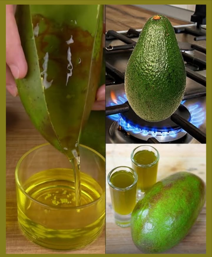 陋 Ne jetez pas vos avocats abîmés : transformez-les en huile maison

 Étapes simples pour extraire lhuile davocat
 Coupez lavocat en deux et retirez le noyau
 Écrasez la pulpe dans un récipient
 Faites chauffer à feu doux dans une poêle jusquà libération de lhuile
 Filtrez avec une passoire fine pour obtenir une huile pure

 Bienfaits de lhuile davocat
 Protège le cœur et régule le cholestérol
 Riche en antioxydants, lutte contre le vieillissement prématuré
 Favorise la digestion et soutient le pancréas
 Protège le système nerveux et aide à prévenir les maladies dégénératives

 Une méthode naturelle, économique et simple pour valoriser chaque avocat et enrichir la cuisine dune huile aux vertus remarquables.