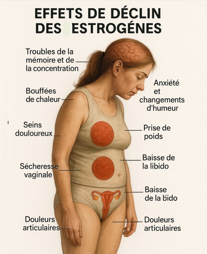 Baisse dŒstrogènes : Les Signes que Votre Corps Vous Envoie et Comment Réagir