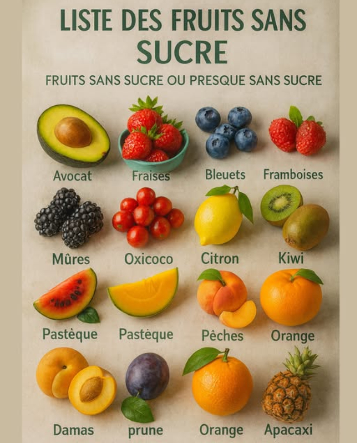 諾 Fruits pauvres en sucre : régalez-vous tout en restant léger