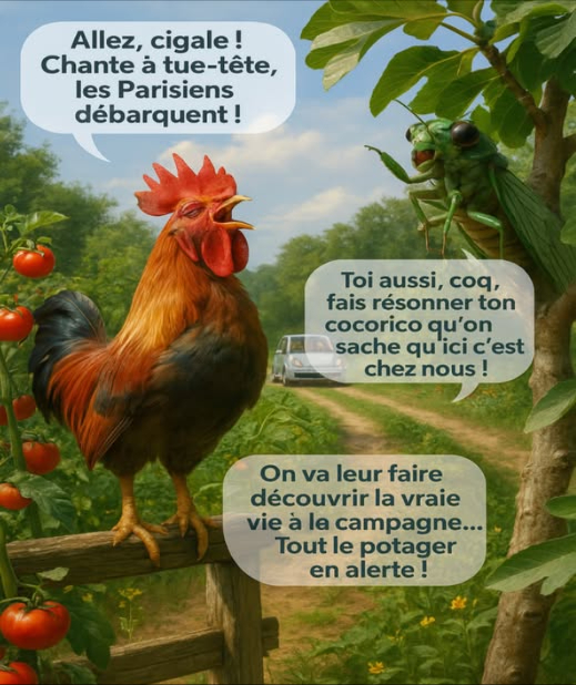 Un week-end à la ferme, et toute la nature entre en scène !