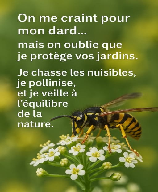 Guêpe : bien plus quun dard, une alliée du jardin.