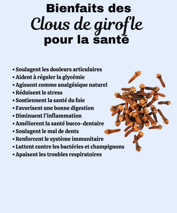 Avantages des clous de girofle pour la santé
