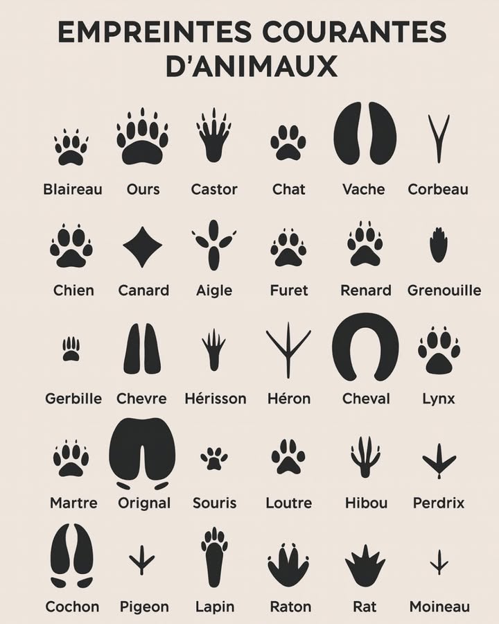 Suivez les traces ! Le guide ultime pour reconnaître les empreintes danimaux sauvages