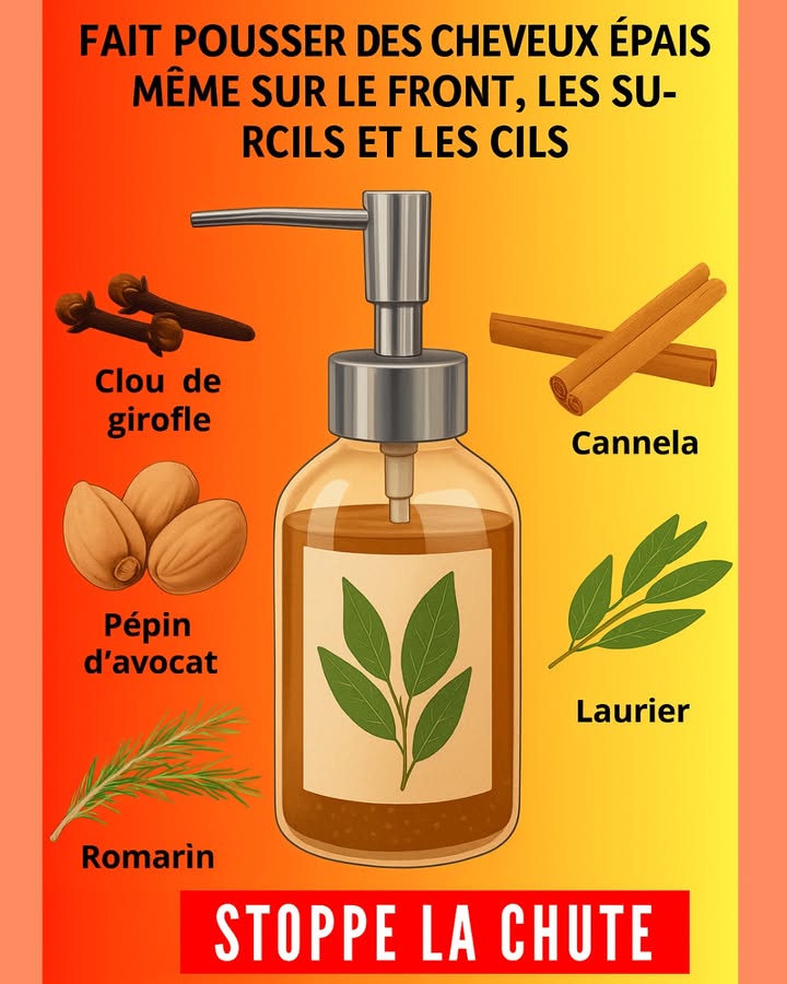 Romarin, clou de girofle, avocat Ce shampooing maison stoppe la chute et stimule la pousse !