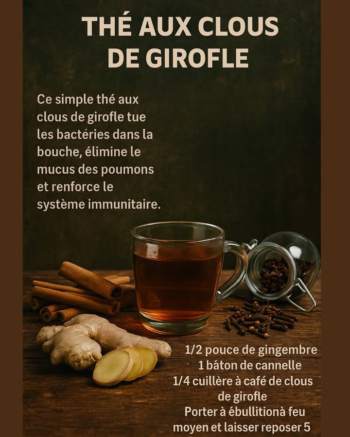 Thé aux clous de girofle : un allié naturel pour votre santé