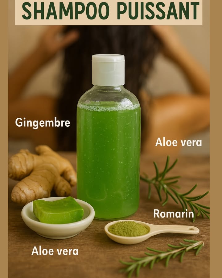 林 Mon Shampoing Maison Préféré pour Faire Pousser de Nouveaux Cheveux  Tu Vas Adorer la Recette !