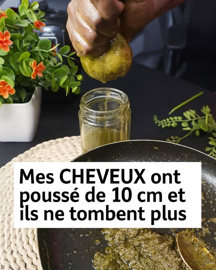 Cette Huile Maison Fait Pousser les Cheveux Plus Vite, Naturellement ! Découvrez la Recette